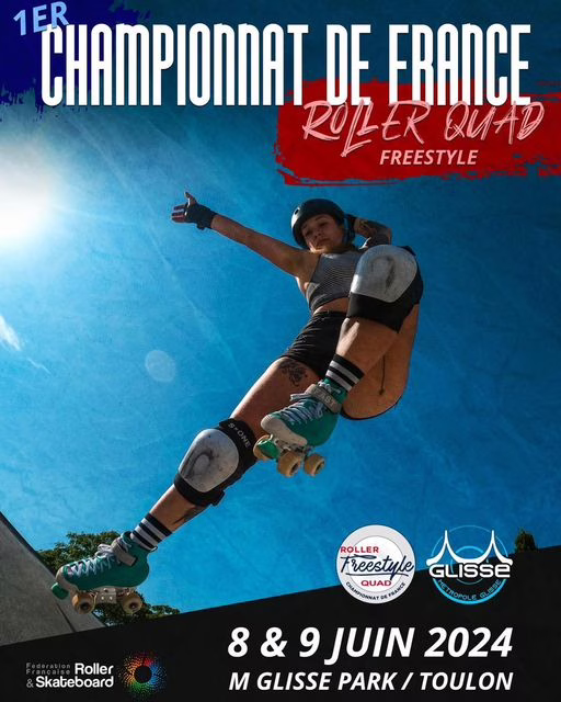 Championnat de France de roller freestyle 2024 à Toulon (83)