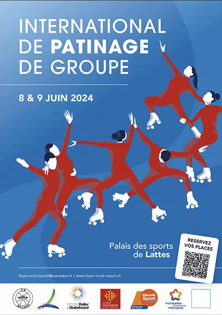 International de Patinage de Groupe 2024 à Lattes (34)