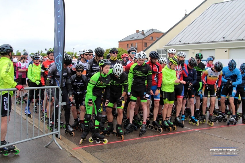 Départ des 6 heures roller de Troyes 2024 - Crédits photos : Epernay Roller Sport