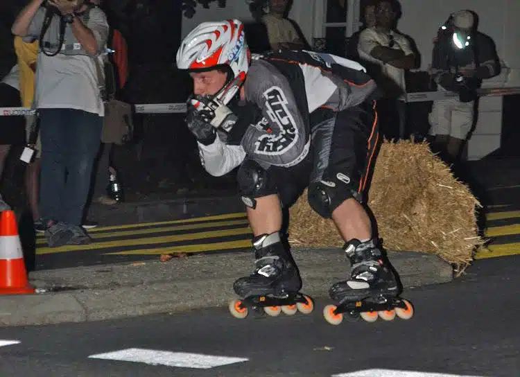 Epreuve de roller de descente - Lausanne 2002