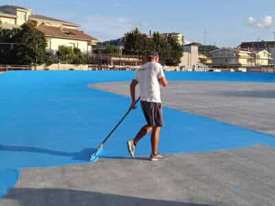 Rénovation de la piste des World Skate Games 2024