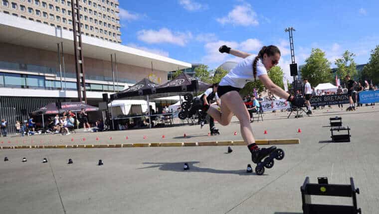 Rennes sur roulettes 2024 – résultats de slalom battle et vitesse