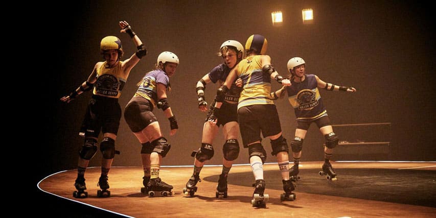 Le roller derby au théâtre du Manège à Reims (51)