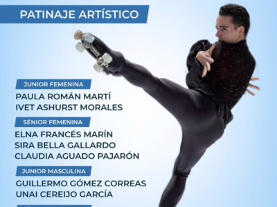 L&rsquo;équipe artistique d&rsquo;Espagne aux World Skate Games 2024