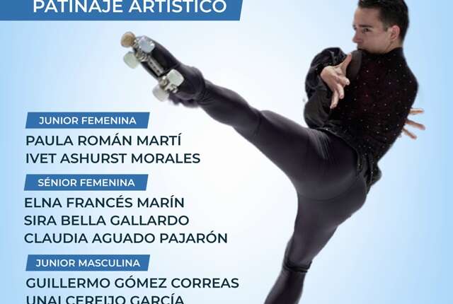 L&rsquo;équipe artistique d&rsquo;Espagne aux World Skate Games 2024