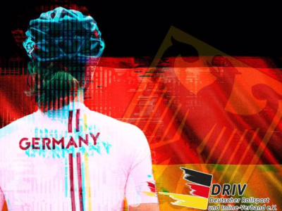 L&rsquo;équipe d&rsquo;Allemagne de roller course 2024