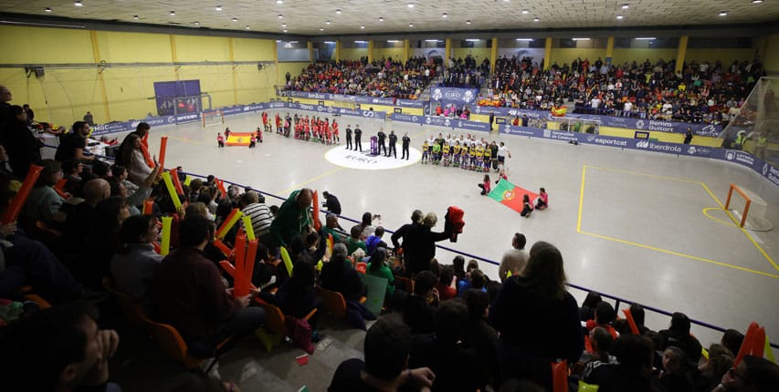 Pavellò Municipal d’Esport “Josep Jou” à Olot (Espagne)– Crédit photo : World Skate Europe