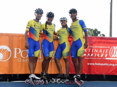 L&rsquo;équipe de Colombie aux World Skate Games 2024