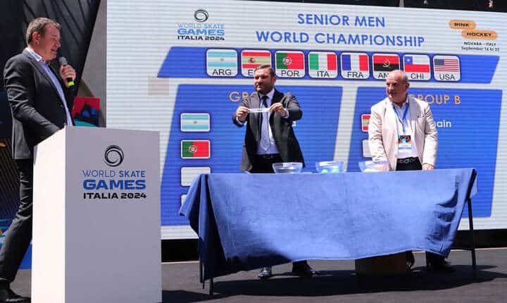 Les groupes du championnat du monde de rink hockey 2024