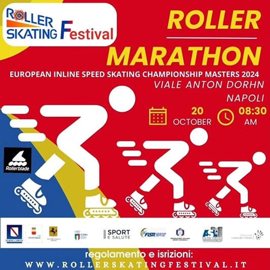 Championnat d&rsquo;Europe Master marathon roller 2024 (Italie)