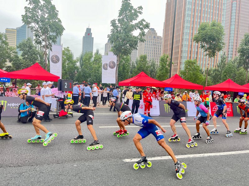 Peloton homme de la World Inline Cup Harbin 2024