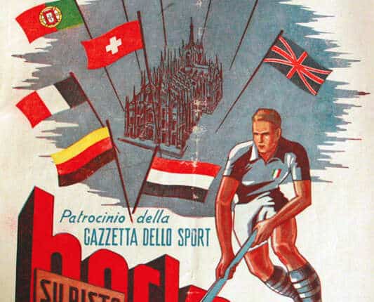 Championnat d&rsquo;Europe et du monde de rink hockey 1950 (Italie)