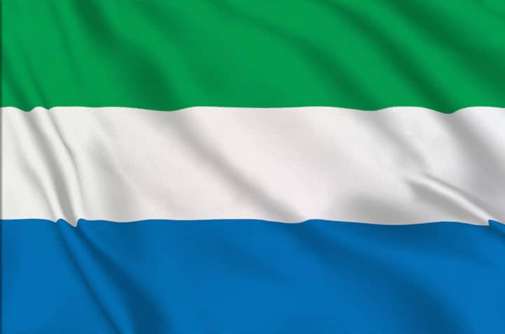 Drapeau de Sierra Leone