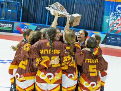 L&rsquo;Espagne, championne du monde roller hockey junior dame 2024