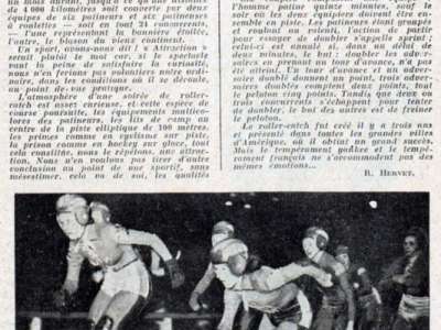 Le roller-catch : sport ou pas sport ?