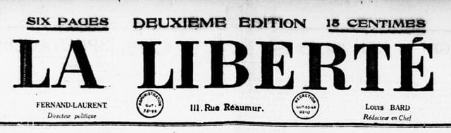 Soirée des Championnats Nationaux 1921