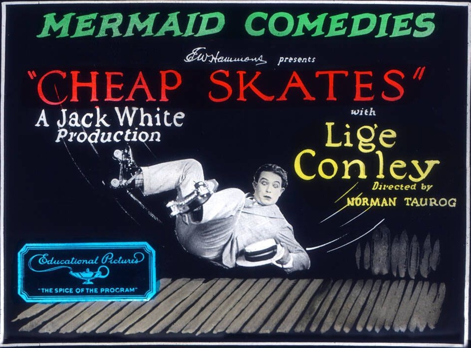Film : affiche de la comédie Cheap Skates (1925)