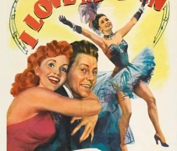 Donald O’Connor en patins à roulettes dans I love Melvin
