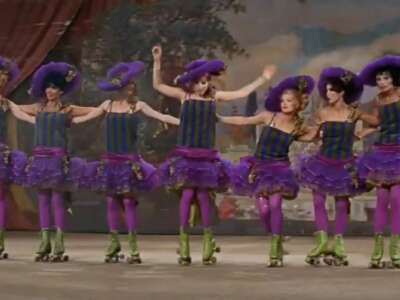 La scène de patinage du film Funny Girl (Etats-Unis)
