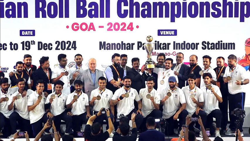 L'Inde, championne d'Asie de Roll Ball 2024