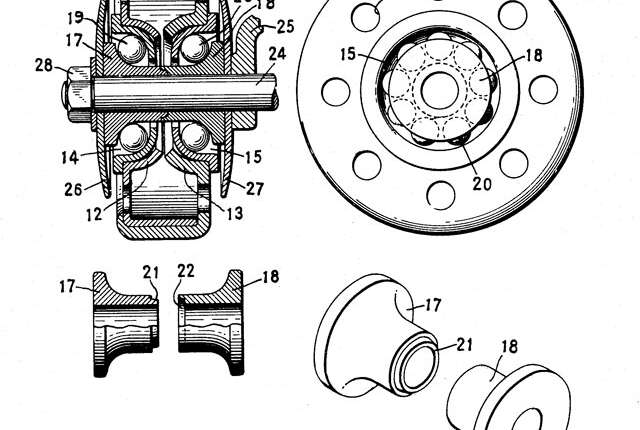La roue à roulement à billes intégré de William Hoerle (Etats-Unis)