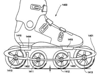 Un brevet de roller suspendu à chassis flexible