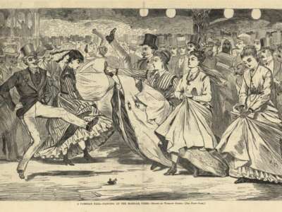 Le skating-rink Mabille à Paris (1876)
