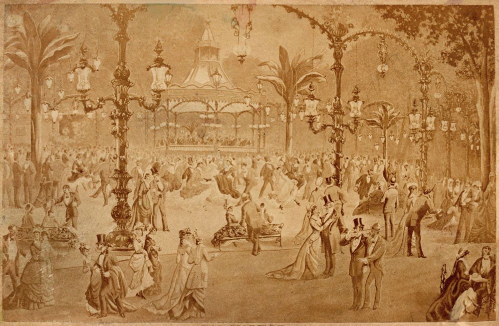 Scène du bal Mabille