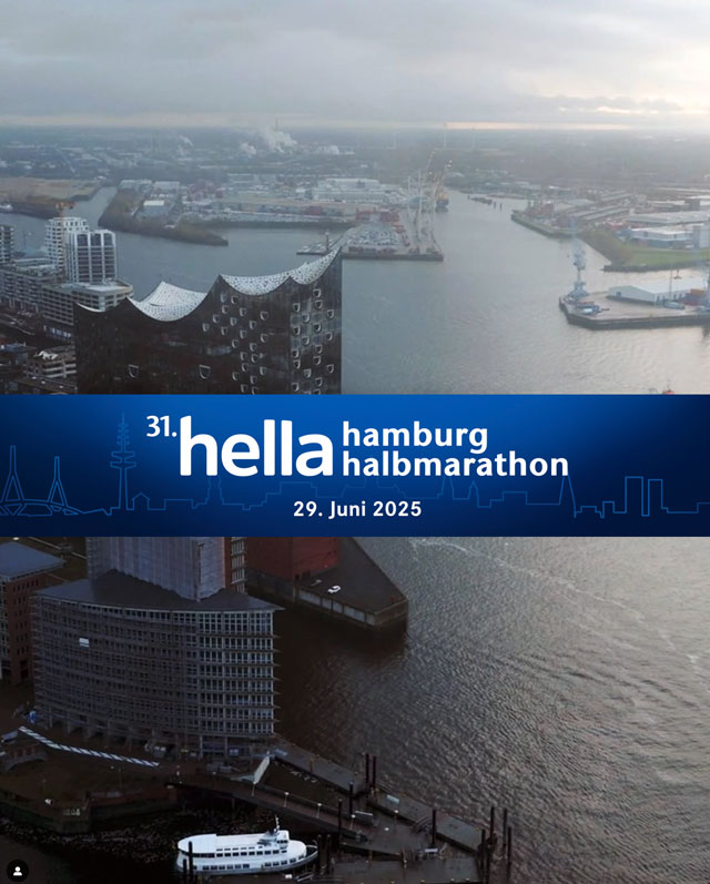Semi-marathon roller de Hambourg 2025 (Allemagne)