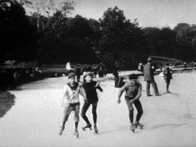 Film : Patineurs au Parc Central