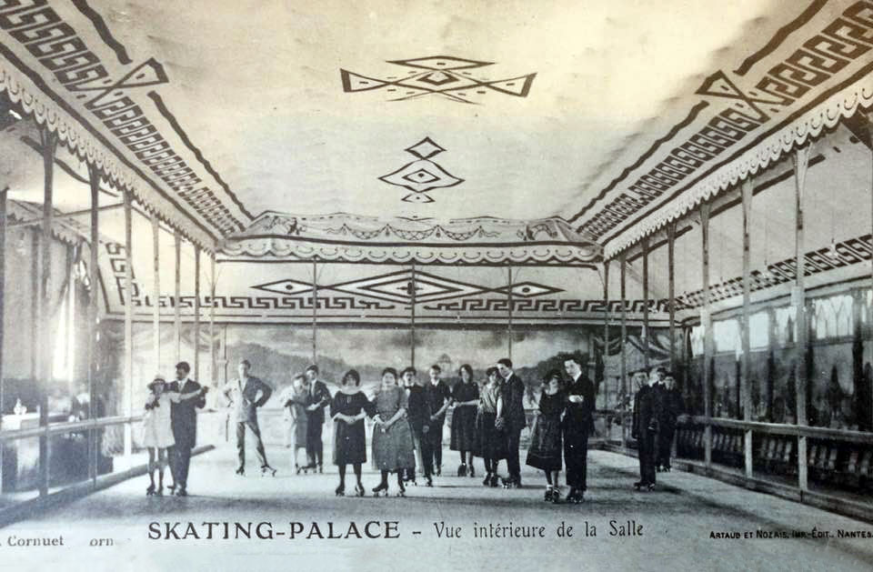 Le Skating Palace de Nantes - vue de l'intérieur de la salle