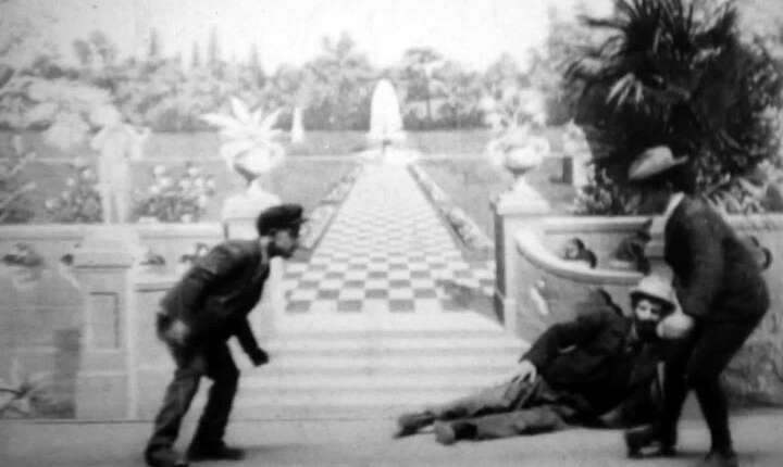 Film : The Tramp’s Unexpected Skate de Thomas Edison