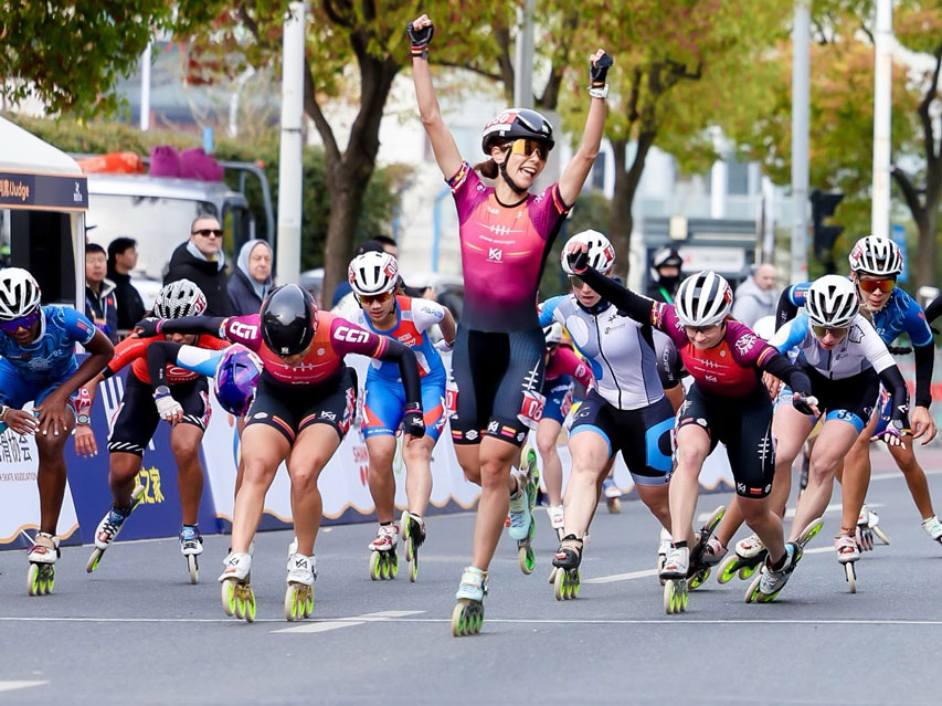 Valentina Cano remporte le World Skate Marathon Tour Shanghai 2025