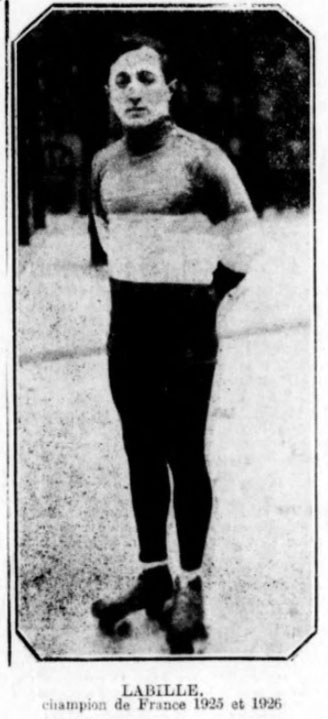 Labille, champion de France 1925-1926