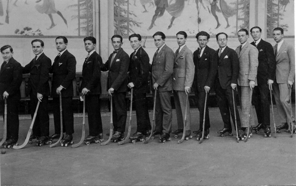 Les membres du Biarritz Hockey Club en 1926