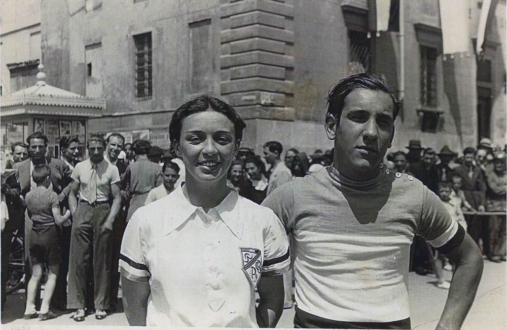 Violette Pourthé et Louis Fichaux en Italie