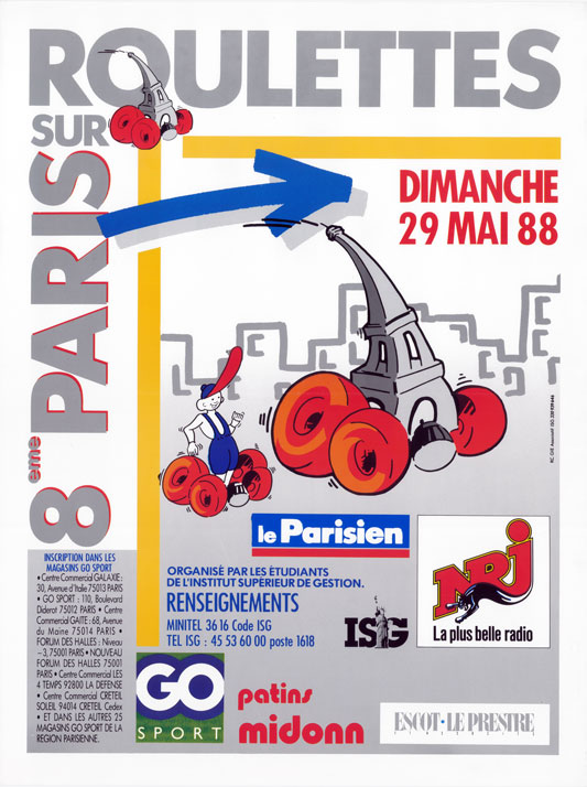 Paris sur Roulettes 1988 (France)