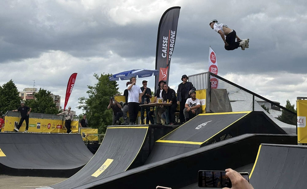 Compétition de skatepark du NL Contest 2025 - photo : Mathieu Cahn