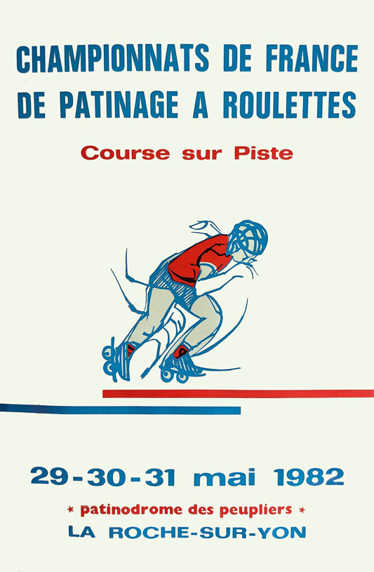 Championnats France piste 1982 à la Roche-sur-Yon (85)