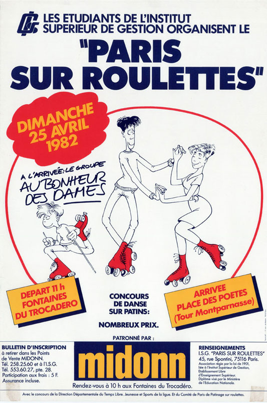 Paris sur Roulettes 1982 (France)
