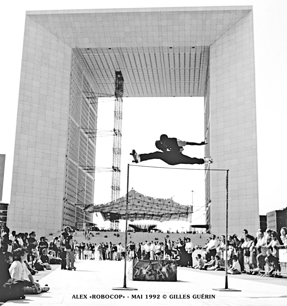 Alex Robocop Diboundou - photo : Gilles Guérin (1992)
