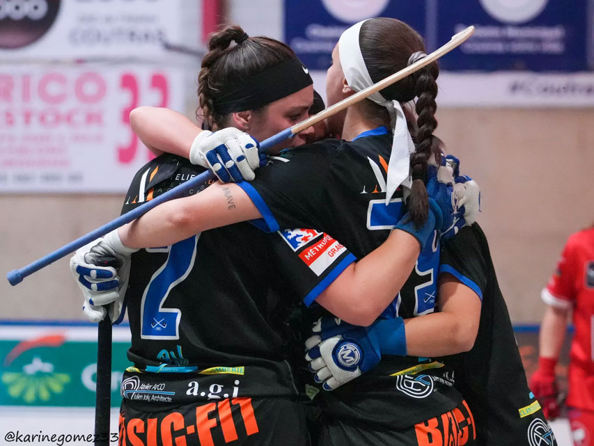 Lyon, vainqueur de la Coupe de France femme de rink hockey 2025