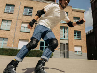 Test des protections de roller Oxelo Fit 500