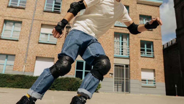 Test des protections de roller Oxelo Fit 500