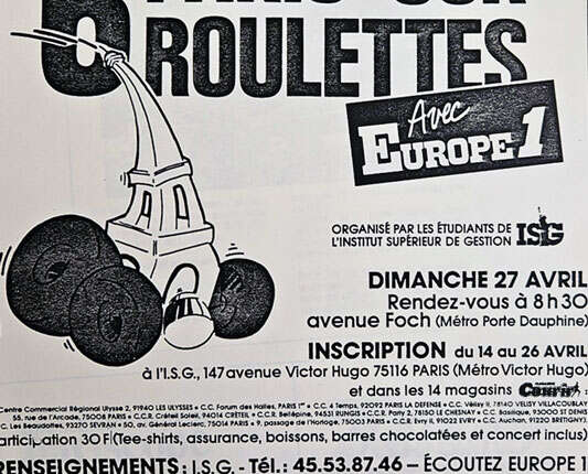 Paris sur Roulettes 1986 (France)