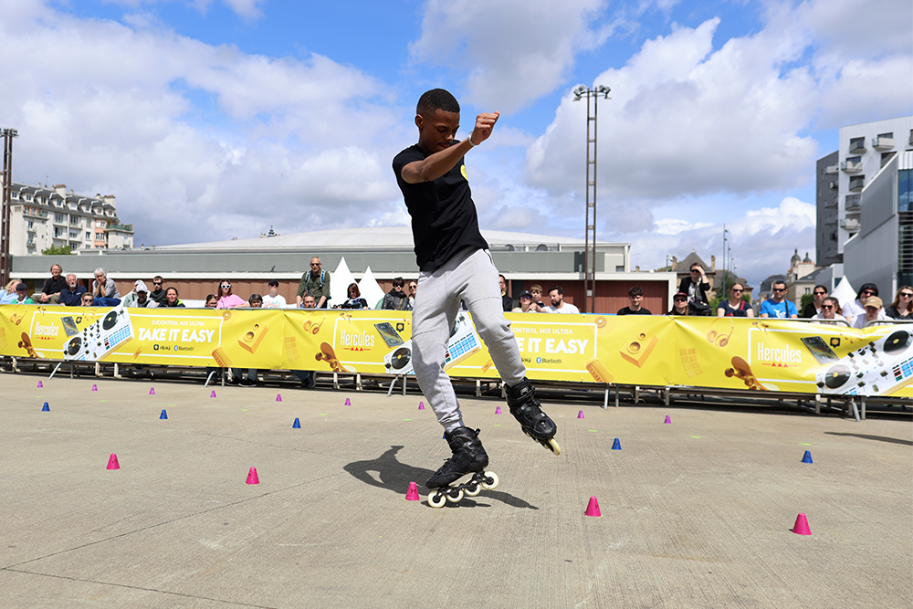 Slalom battle à Rennes sur Roulettes 2025