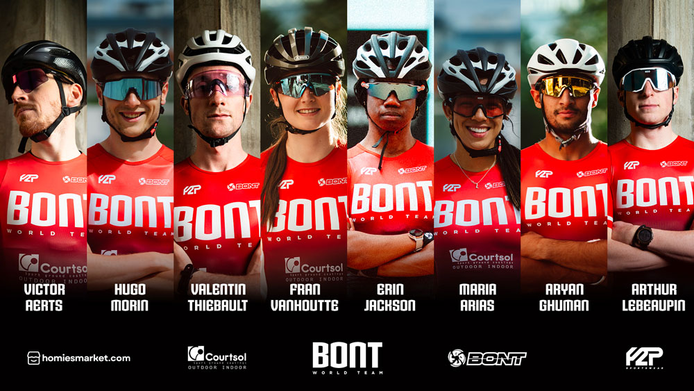 Présentation de l’équipe roller Bont Courtsol World Team 2025