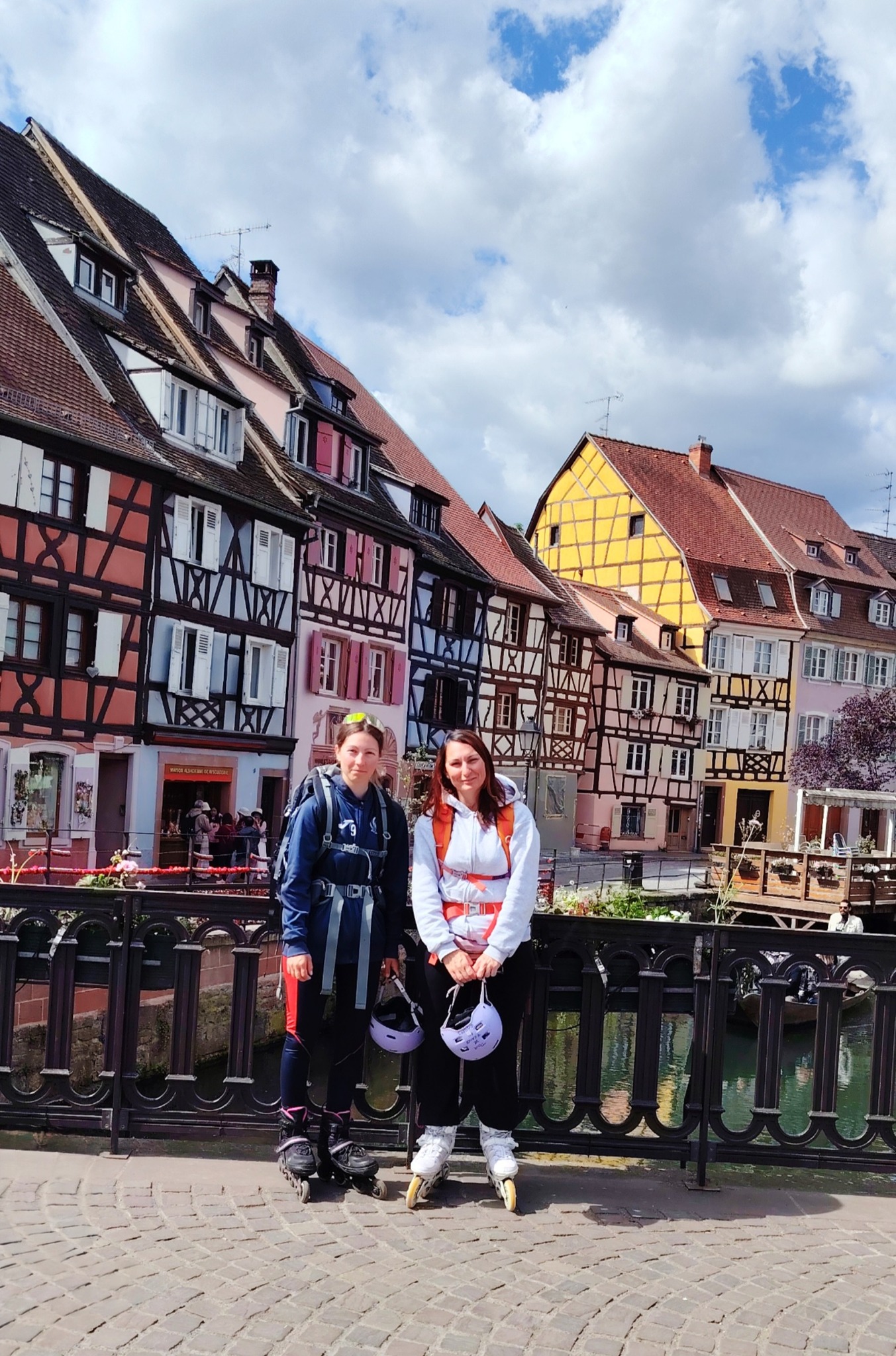 Loane et Laureen à Colmar