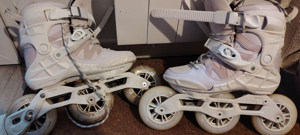 Nettoyage des rollers