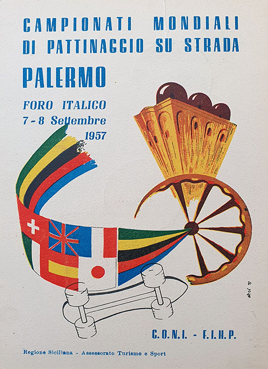 Championnats du monde de patinage sur route 1957 (Italie)